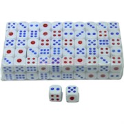 Игрушка для капсул (HR-S-946) кости 12 мм игральные 100 шт/уп