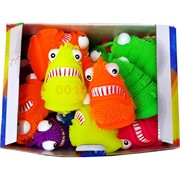 Игрушка силиконовая Ежик Зубастик 24 шт/упаковка