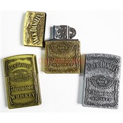 Зажигалка газовая Jack Daniel's (стилизация под бензиновую) 25 шт/бл