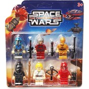Набор фигурок Space Wars 6-в-1