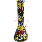 Стеклянный бонг 32,5 см цветной