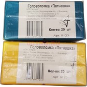 Игра головоломка Пятнашка 20 шт/упаковка