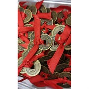 Три монеты для кошелька бронзовые 2,5 см