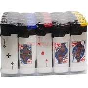 Зажигалки газовые «карты» с фонариком 50 шт/блок