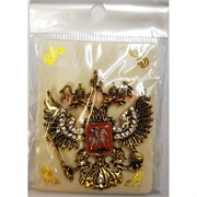 Магнит Герб России металлический Двуглавый Орел