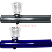Трубка стеклянная цветная kit pipe 7,7 см длина