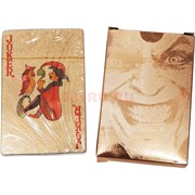 Карты игральные 54 шт Joker золотые 12 шт/упаковка