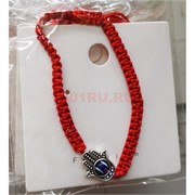Браслет красная нитка «ладошка сглаз» 12 шт/упаковка