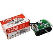 Игрушка заводная Танк металлический