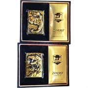 Набор подарочный Zorro бензиновая зажигалка + бензин 35 мл