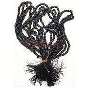 Четки деревянные (M-380) цвет черный форма рис 12 шт/упаковка