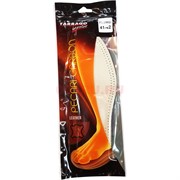 Стельки Tarrago Insoles кожаные Pecari Carbon угольные размер 41-42
