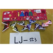Брелок резиновый (LJ-553) кроссовки 12 шт/упаковка