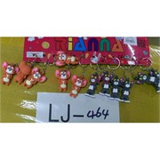 Брелок резиновый (LJ-464) Том и Джерри 12 шт/упаковка