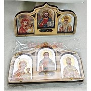 Иконка деревянная (KN-G-722) на липучке тройная 20 шт/упаковка