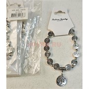 Браслет металлический (BR-590G) дерево 12 шт/упаковка