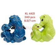 Дракон парная фигурка из фарфора (KL-4421) символ 2024 года
