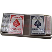 Карты игральные 8298 покерные 12 колод/упаковка