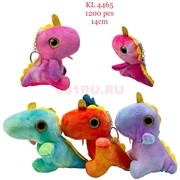 Брелок мягкая игрушка (KL-4465) Драконы 14 см длина