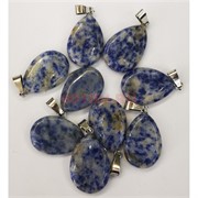 Семечка подвеска 1,5x2,5 см из содалита (цена за 1 шт)
