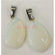Семечка подвеска 1,5x2,5 см из лунного камня (цена за 1 шт)