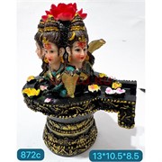Шивалингам (872C) фигурка из полистоуна 13 см высота