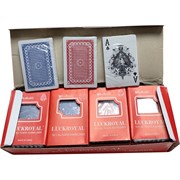 Карты игральные 54 карты LuckRoyal 12 шт/уп 144 шт/коробка