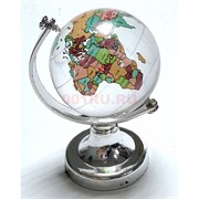 Глобус цветной с континентами 40 мм