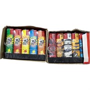Зажигалка газовая турбо (010) с рисунками 50 шт/упаковка