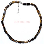 Бусы 45 см 3 глаза (соколиный, тигровый и бычий)