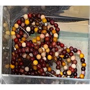 Кольцо из яшмы бусина 3 мм круглая