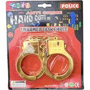 Игрушечные наручники с ключом