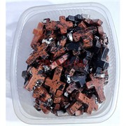 Крестики из коричневого обсидиана 2,5 см длина