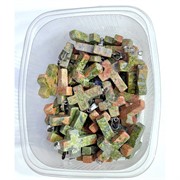 Крестики из зеленой яшмы 2,5 см длина