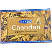 Благовония конусы Satya Chandan 10 шт/упаковка