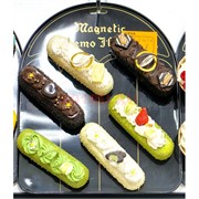 Магнит мягкий «пирожное» 12 шт/упаковка (AZ-J-456)