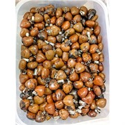 Сердце 15x15 мм из коричневого обсидиана