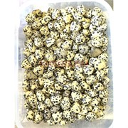 Сердце 15x15 мм из пятнистой яшмы