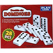 Домино пластмассовое Double Six 28 костей