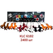 Брелок резиновый (KLC-6182) Лошадь символ 2026 года 120 шт/блок