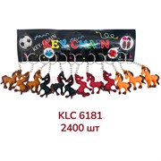 Брелок резиновый (KLC-6181) Лошадь символ 2026 года 120 шт/блок
