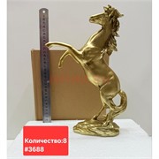 Лошадь статуэтка (3688) цвет бронза 33 см