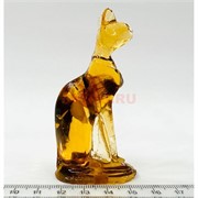 Кошка из янтаря 11 см
