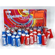 Брелок резиновый (KL-6049) Coca Cola 120 шт/блок