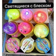 Антистресс Дамплинг светящиеся 12 шт/упаковка игрушка силиковая