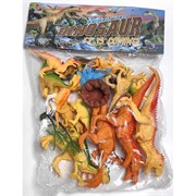 Динозавры набор фигурок 15-в-1 Animal World Dinosaur "it is coming"