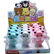 Вентилятор ручной большой Animal 12 шт/упаковка