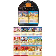 Магнит календарик (6800) баран коза символ 2027 года 50 шт/упаковка
