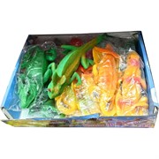 Антистресс игрушка резиновая Игуана с кварцевым песком 12 шт/упаковка