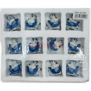 Барашки и козочки из фарфора с подковой (6983) высота 4,5 см 12 шт/упаковка